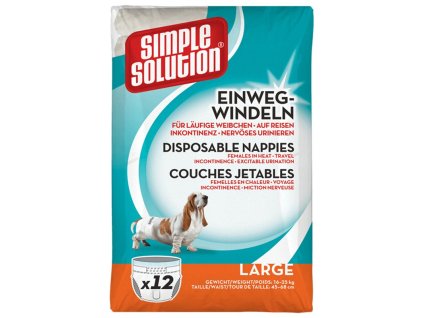 SIMPLE SOLUTION Pleny pro psy 12ks L 2901202610021520763