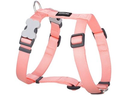 Postroj Red Dingo 20 mm x 45-66 cm - Oranžová Pastelová