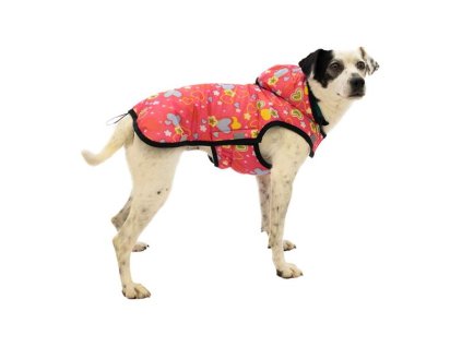 Obleček Vesta Mia LUX malinová se srdíčky 32 cm