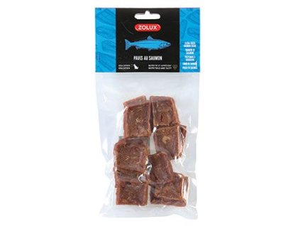 Pochoutka Losos steak kousky 60g Zolux