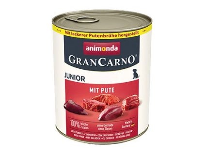 Animonda pes GRANCARNO konz. JUNIOR krůtí maso 800g