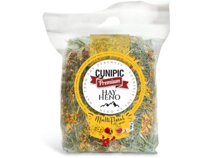 Seno 45 druhů bylin Cunipic Premium Multifloral 700 g