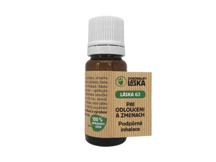 LÁSKA 63 Při odloučení a změnách - podpůrná inhalace