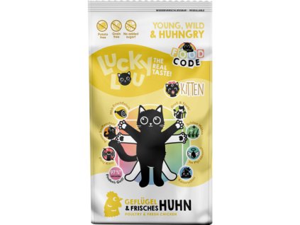 Lucky Lou Kitten Geflügel & Huhn s kuřecím 340 g