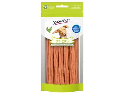 Dokas Tyčinky kuřecí prsa a srdíčka 60 g