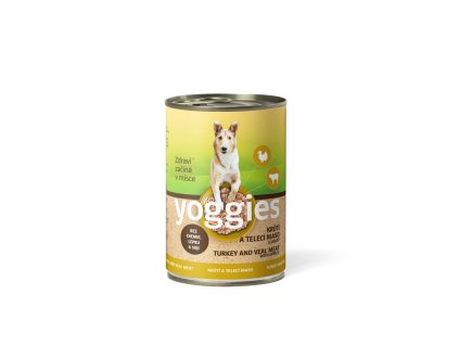 400g yoggies kruti a teleci konzerva s jablky