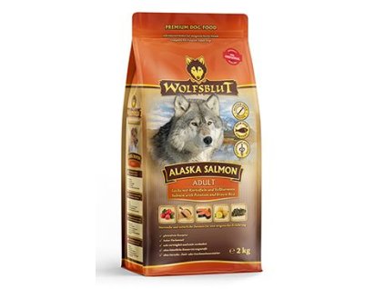 Wolfsblut Dog Adult Alaska Salmon 2kg