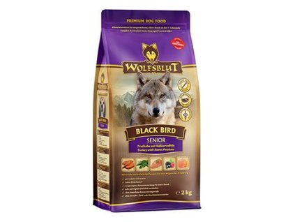 Wolfsblut Dog Senior Black Bird 2kg