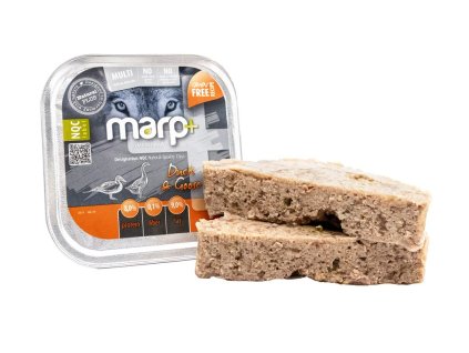Marp Natural Plus vanička pro psy s kachnou a husou 150g