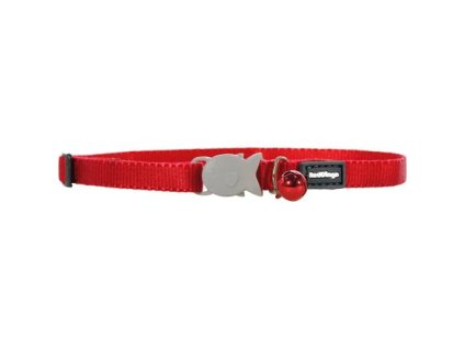 Obojek pro koťata Red Dingo 8 mm x 16-26 cm - Červená