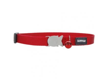 Red Dingo obojek pro kočky – Red – 12 mm