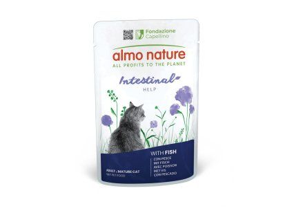 Almo Nature Holistic Intestinal Help - s rybou 70g