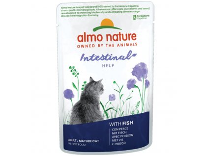 Almo Nature Holistic Intestinal Help - s rybou 70g