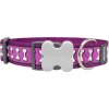 Red Dingo obojek – Bones Purple – 40 mm x 37-55 cm