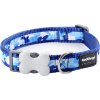 Red Dingo obojek – Camouflage Navy – 15 mm x 24-36 cm