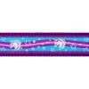 Red Dingo obojek – Unicorn Purple – 15 mm x 24-36 cm