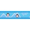 Red Dingo obojek – Penguin Turquoise – 20 mm x 30-47 cm