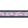 Red Dingo obojek – Flamingo Cool Grey – 12 mm x 20-32 cm