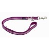 Red Dingo vodítko přepínací reflexní – Bones Purple – 25 mm x 2 m