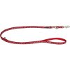 Red Dingo vodítko přepínací – White Spots on Red – 12 mm x 2 m