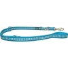 Red Dingo vodítko přepínací reflexní – Bones Turquoise – 20 mm x 2 m