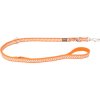 Red Dingo vodítko přepínací reflexní – Ziggy Orange – 12 mm x 2 m