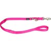 Red Dingo vodítko přepínací – Hot Pink – 12 mm x 2 m