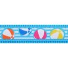 Red Dingo obojek – Beach Ball Turquoise – 15 mm x 24-36 cm