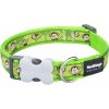 Red Dingo obojek – Monkey Lime Green – 20 mm x 30-47 cm