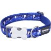 Red Dingo obojek – Lightning Dark Blue – 25 mm x 41-63 cm