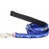 Red Dingo vodítko – Nautical Dark Blue – 20 mm x 1,8 m
