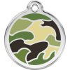 Známka Red Dingo Camouflage zelená velikost známky S - 20 mm