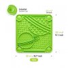 PetDreamHouse lízací podložka Paw Planet Lick Pad – zelená