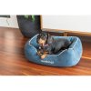 Red Dingo pelech Donut Bed – Marine Dark Blue – Medium 80 cm