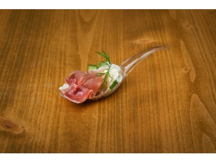 Finger food lžička - proscuitto