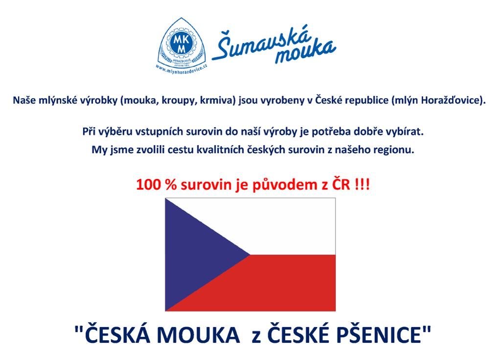 Pečeme ze šumavské mouky