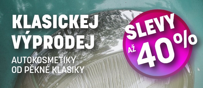 Klasickej výprodej autokosmetiky 2022