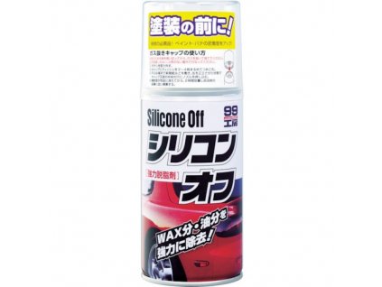 Soft99 silicone off odmaštění laku automobilu