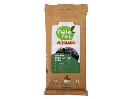 Natural ECO ubrousky na čištění palubní desky