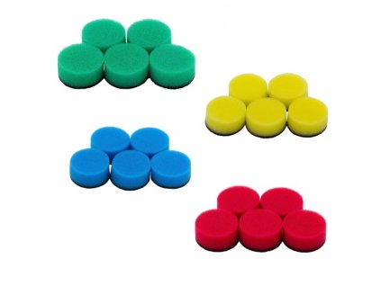 Liquid Elements Mini-Nano-Pads – Set mit 5 Mini-Pads für einen 25-mm-Treiber