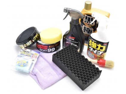 Soft99 cenově výhodný kit autokosmetiky