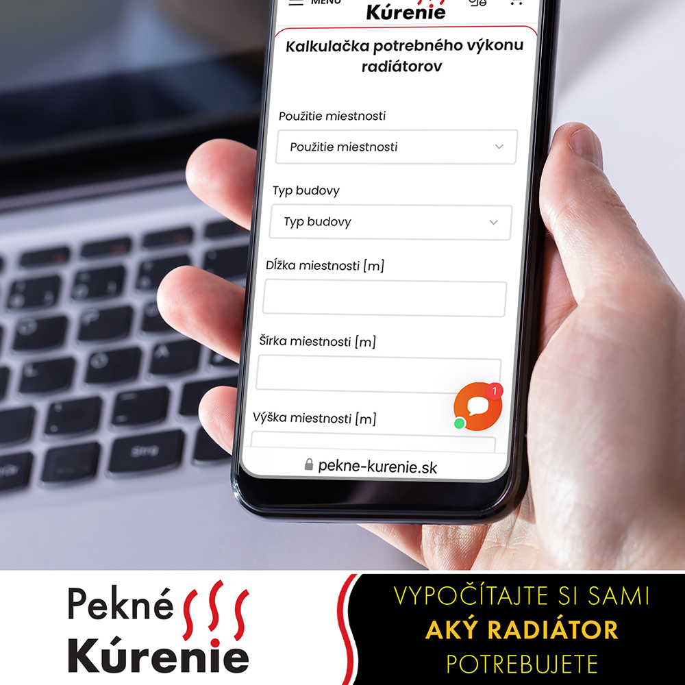 Vypočítajte potrebný výkon radiátora