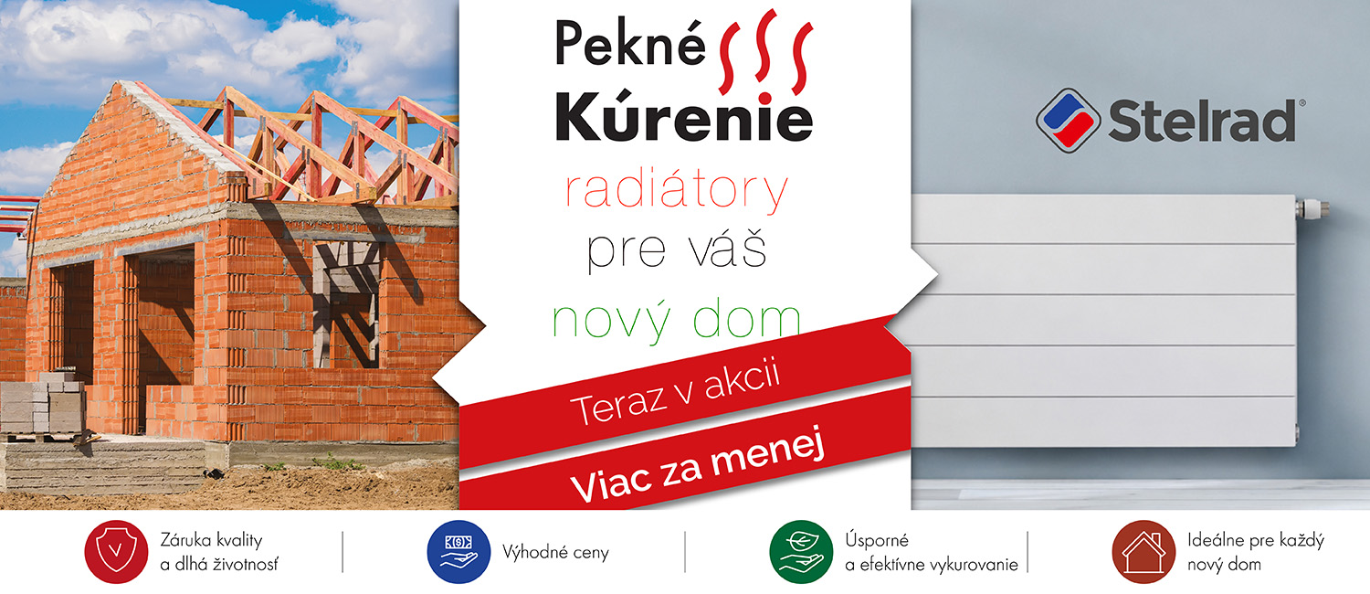 S akciou Viac za menej sa nákup viacerých radiátorov Stelrad oplatí ešte viac. Ušetrite pri každom väčšom nákupe.