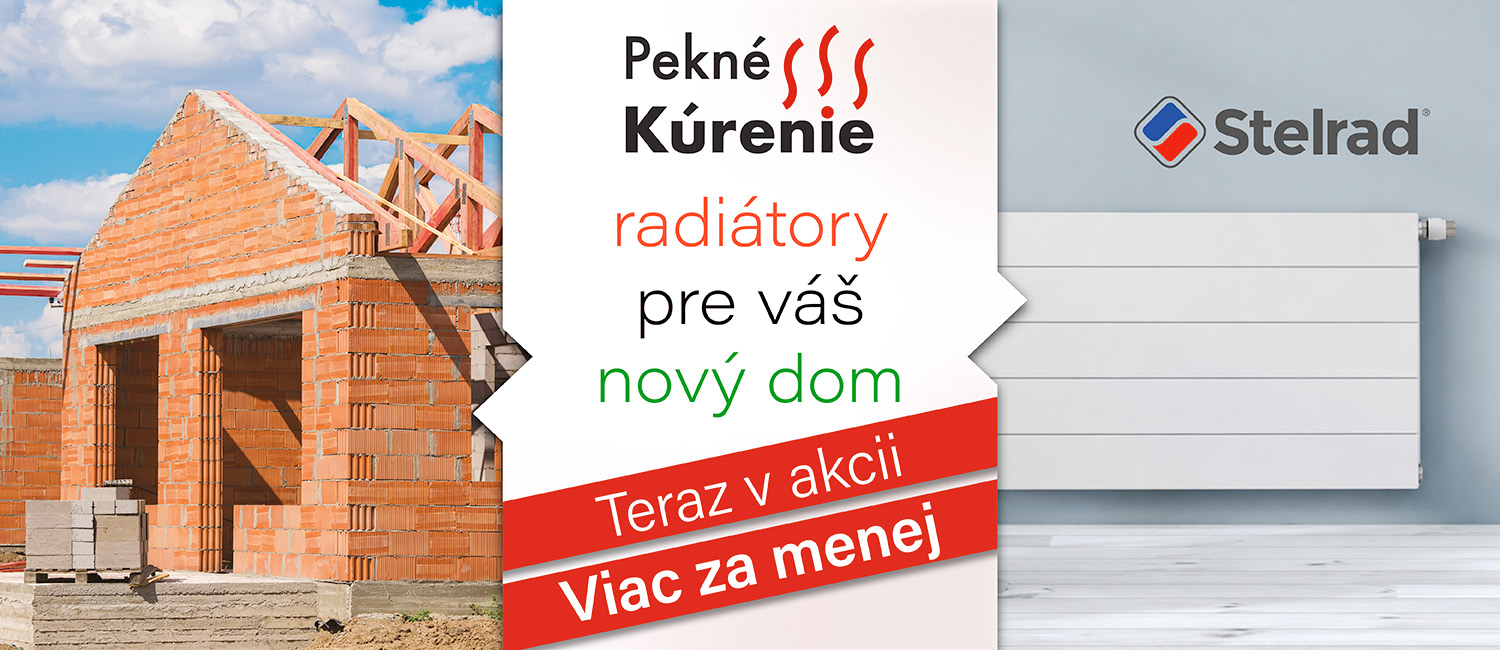 S akciou Viac za menej sa nákup viacerých radiátorov Stelrad oplatí ešte viac. Ušetrite pri každom väčšom nákupe.