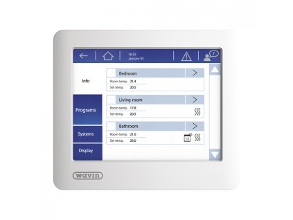 Wavin Sentio Ovládací panel LCD-200, 4063802