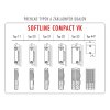 Panelový radiátor Stelrad Softline Compact 22VK 600 x 800