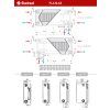 155773 6 panelovy radiator stelrad planar 22vk 400 x 500