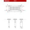 Panelový radiátor Stelrad Reno Softline 21K 550 x 2000