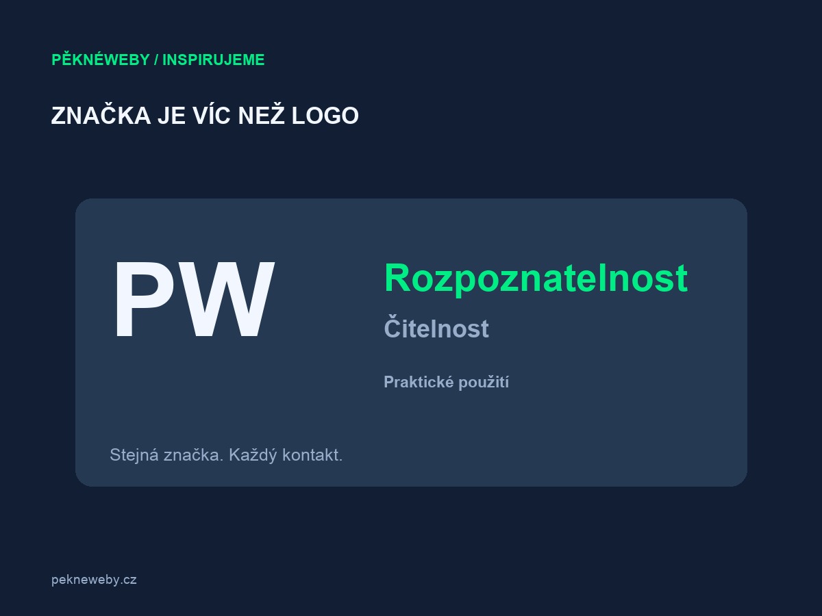Logo není všechno – budujte značku a image