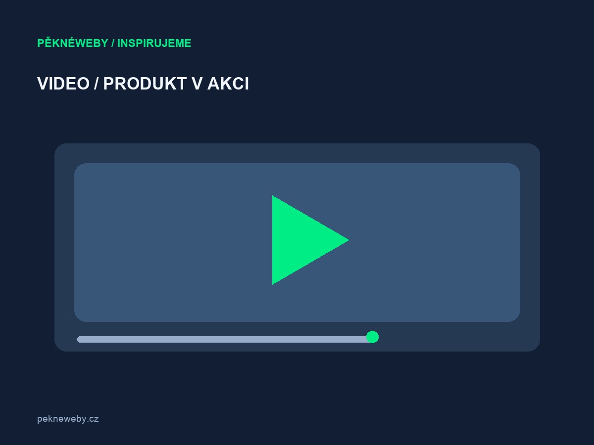 Video na vašem e‑shopu zvyšuje důvěru i konverze